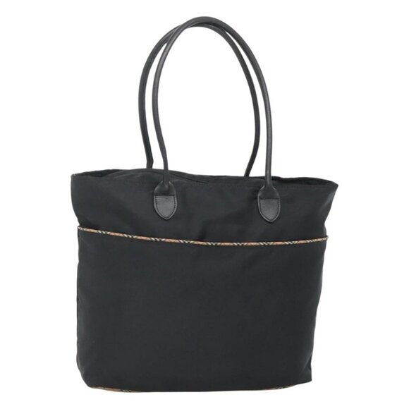 BURBERRY Shoulder Bag Nylon Black Auth bs25865 - Picture 1 of 16